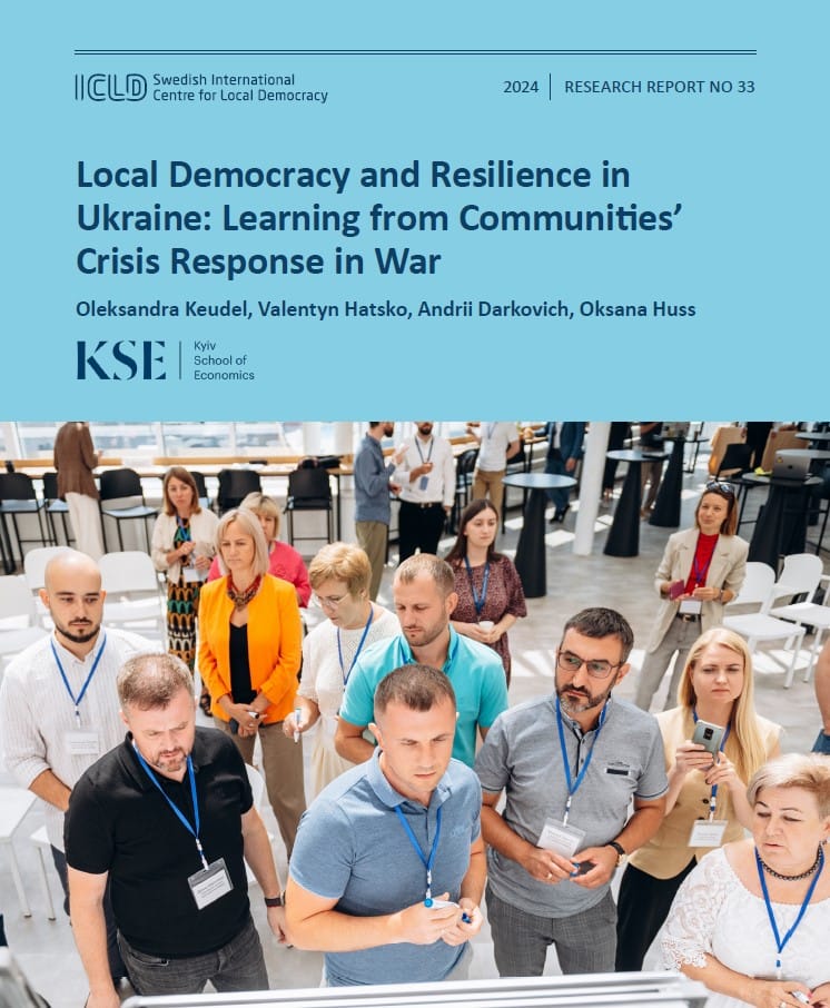 Local Democracy and Resilience in Ukraine: Learning from Communities’ Crisis Response in War