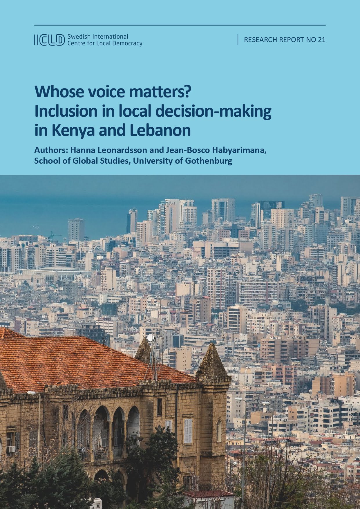 Research report: Whose voice matters? Inclusion in local decision-making in Kenya and Lebanon
