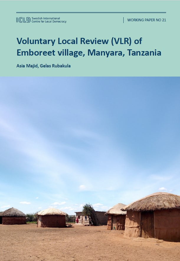 Voluntary Local Review – Emboreet village, Manyara, Tanzania
