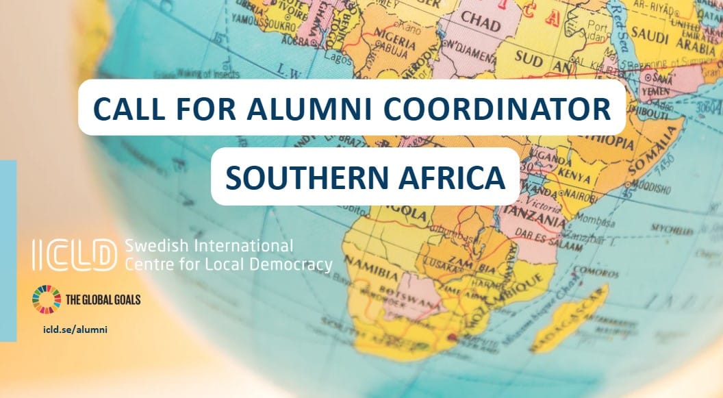 Call for regional Alumni Coordinator – Southern Africa