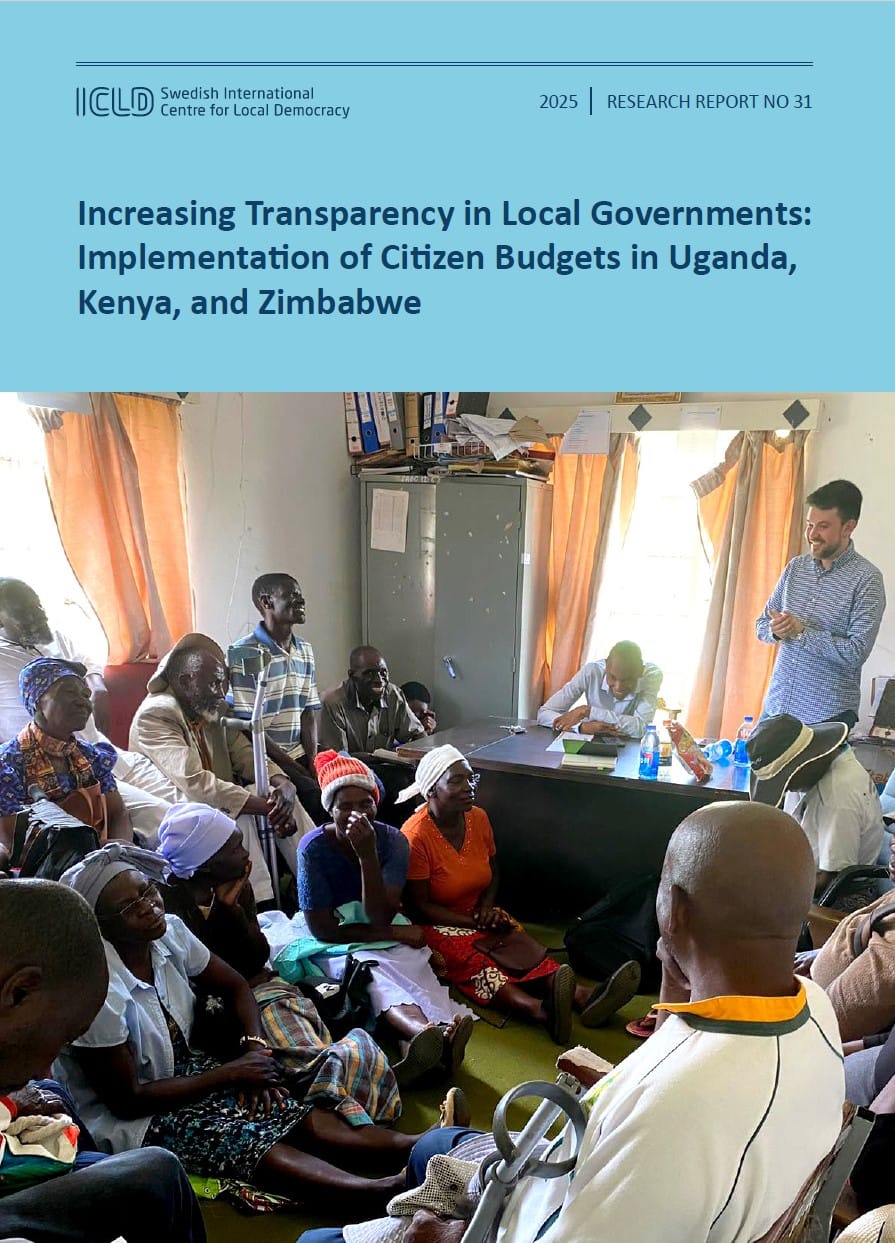 Increasing Transparency in Local Governments: Implementation of Citizen Budgets in Uganda, Kenya,  and Zimbabwe