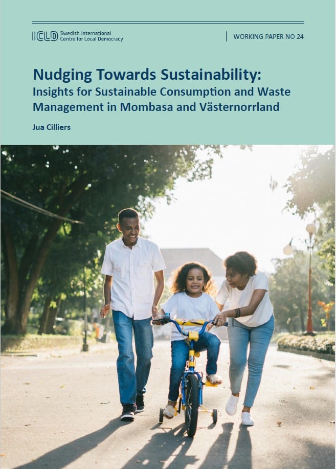 Nudging Towards Sustainability: Insights for Sustainable Consumption and Waste Management in Mombasa and Västernorrland
