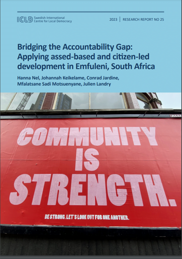 Bridging the Accountability Gap: Applying assed-based and citizen-led development in Emfuleni, South Africa