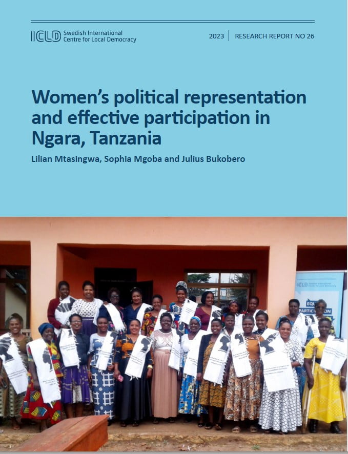 Women’s political representation and effective participation in Ngara, Tanzania