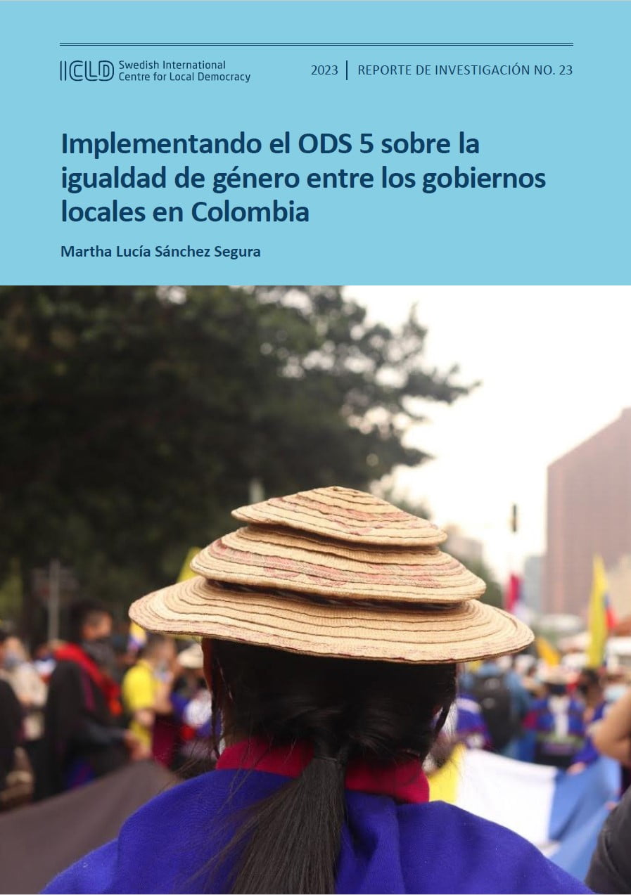 Implementando el ODS 5 sobre la igualdad de género entre los gobiernos locales en Colombia