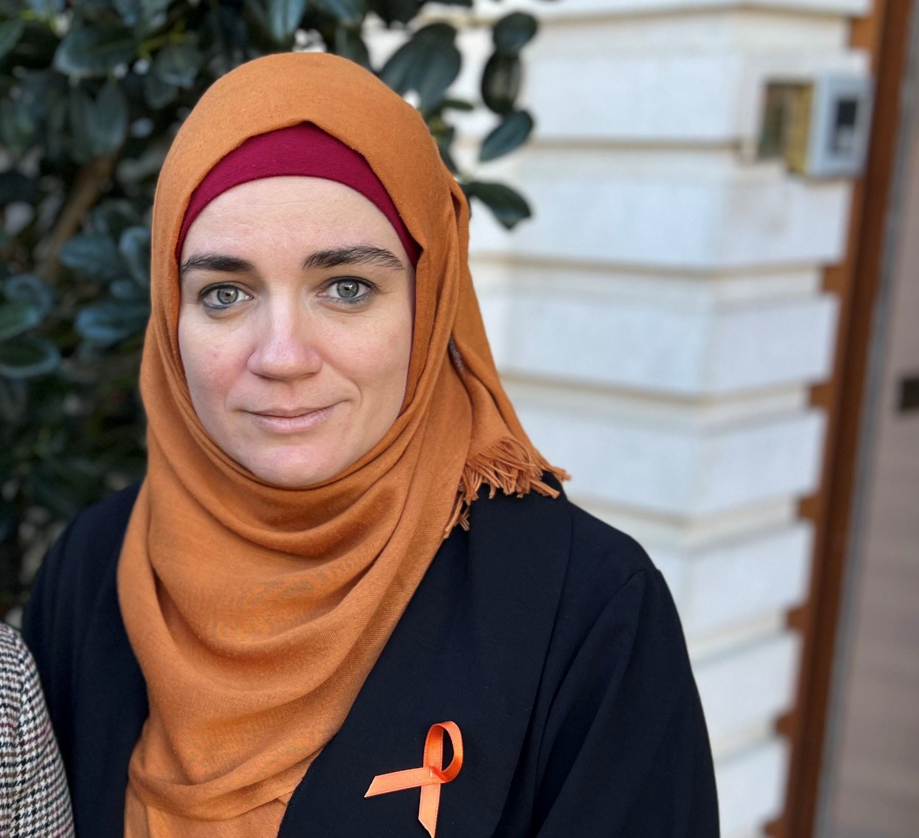 Anjeza’s life mission is to help women and girls affected by domestic violence