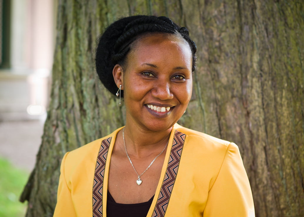 Laurette Mushimiyimana, participant of the 8th cohort of Women's Political Leadership Programme. Photo: Olga Shadura.