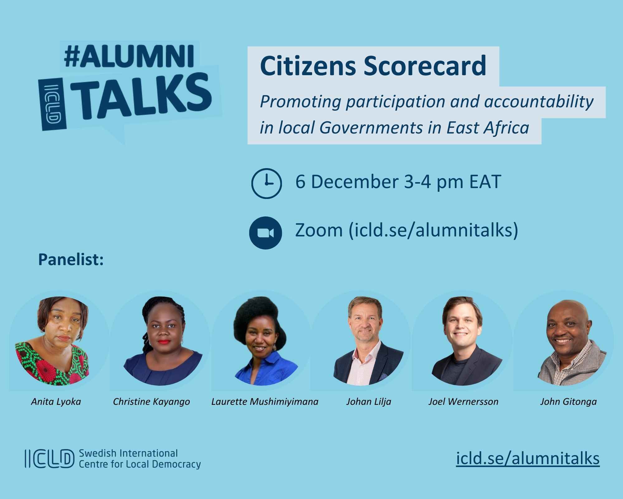 Alumni Talks – Citizens Scorecard