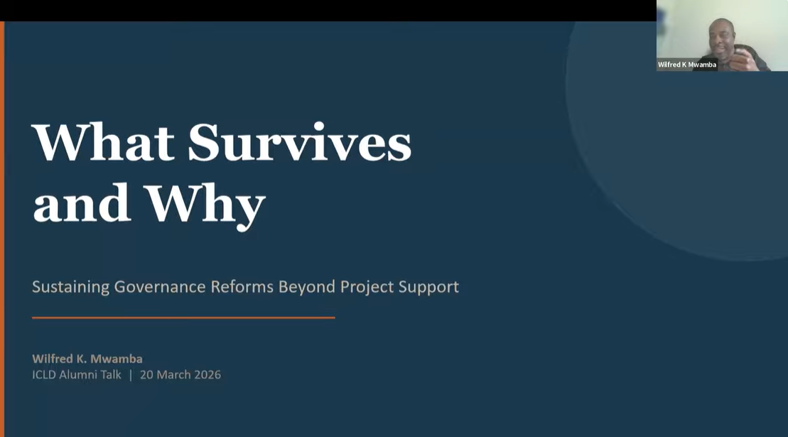 Six Tips for Sustaining Governance Reforms Beyond Project Support