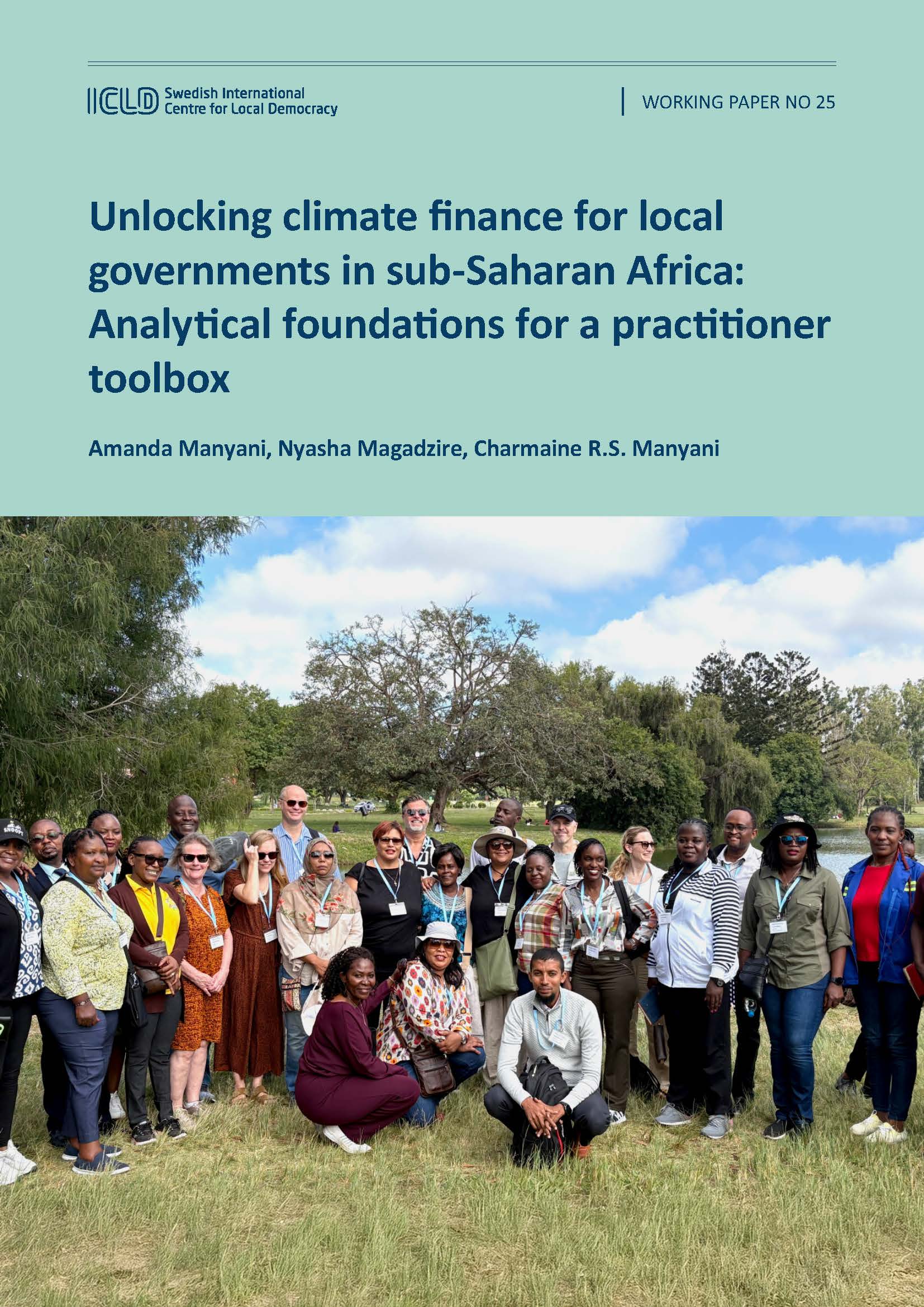Unlocking climate finance for local governments in sub-Saharan Africa